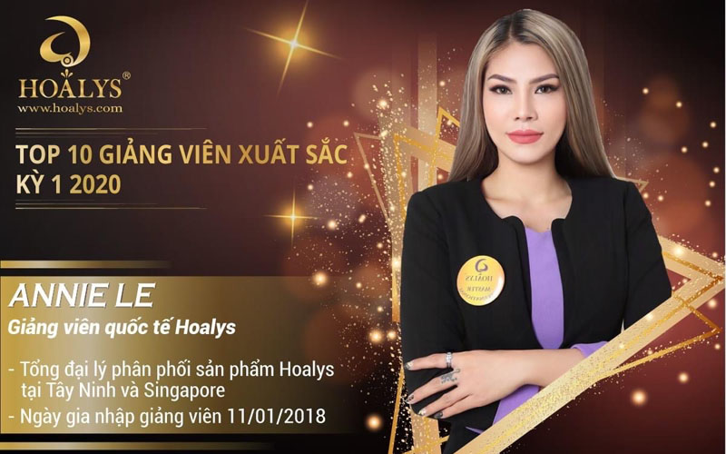 ANNIE LE – Người Việt tài năng của ngành làm đẹp ở Singapoe